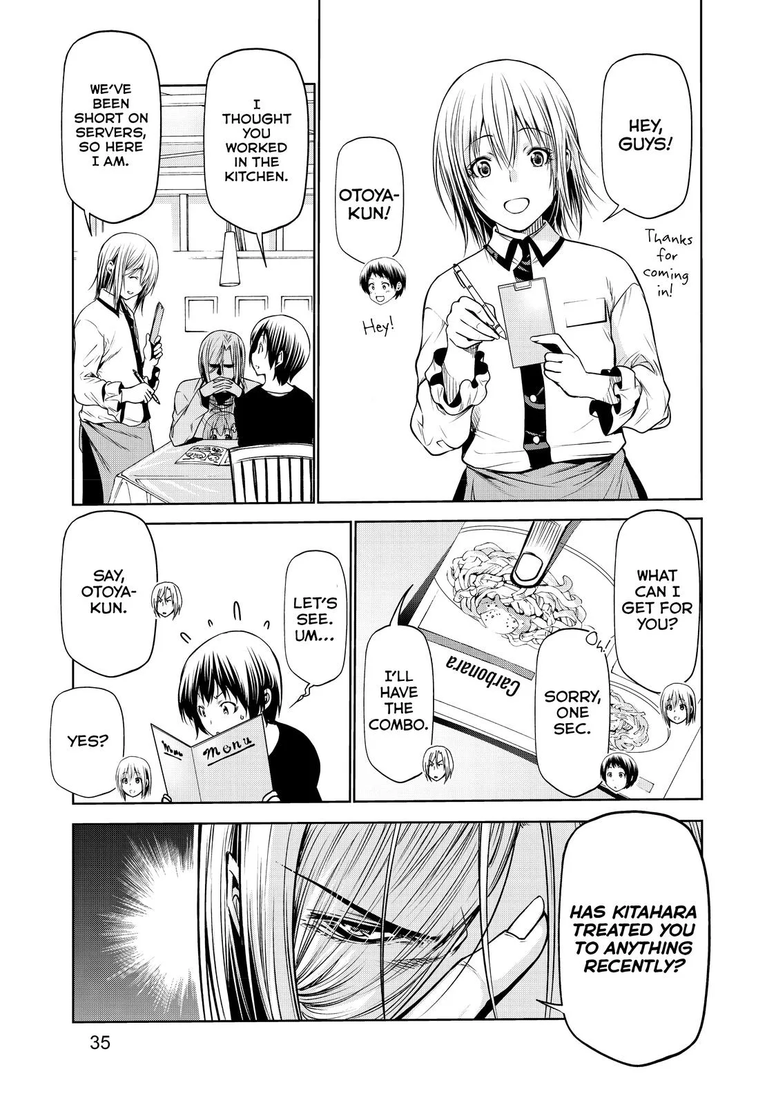 Grand Blue Dreaming Chapter 62 Page 36