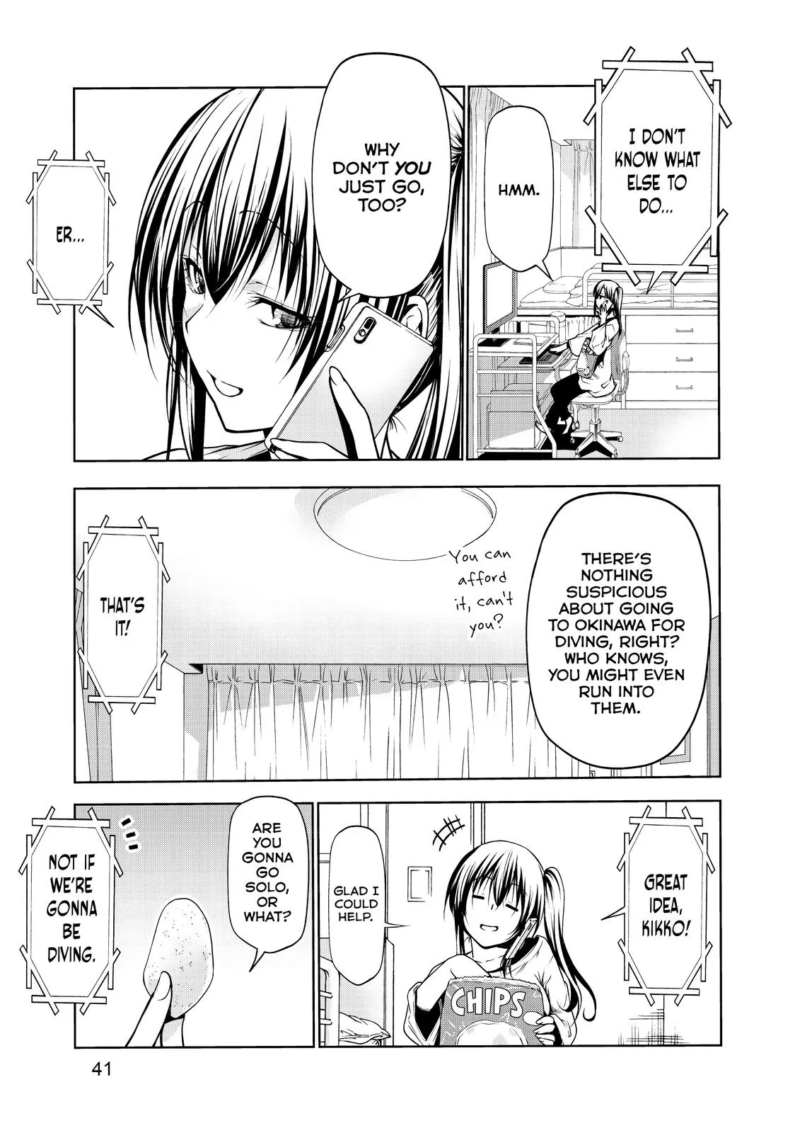 Grand Blue Dreaming Chapter 62 Page 42