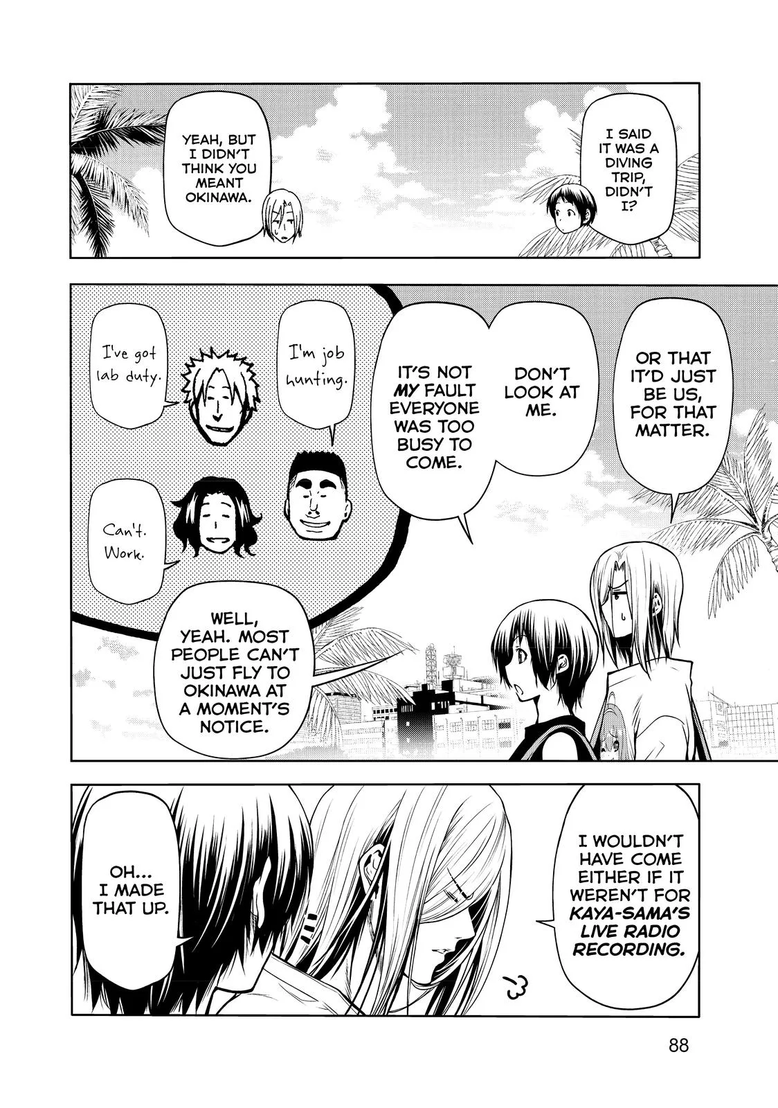 Grand Blue Dreaming Chapter 64 Page 2
