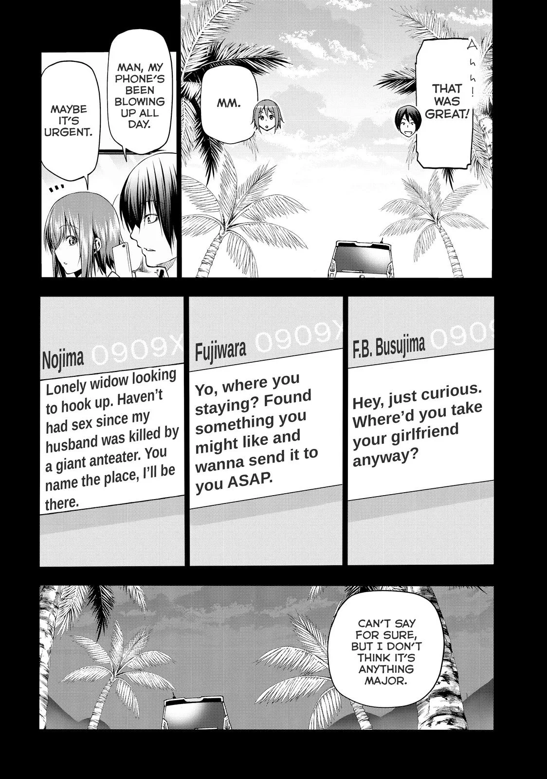 Grand Blue Dreaming Chapter 66 Page 35