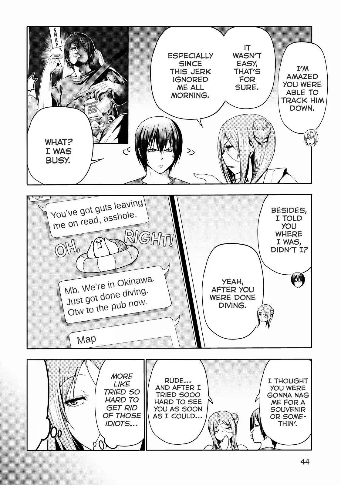 Grand Blue Dreaming Chapter 66 Page 44