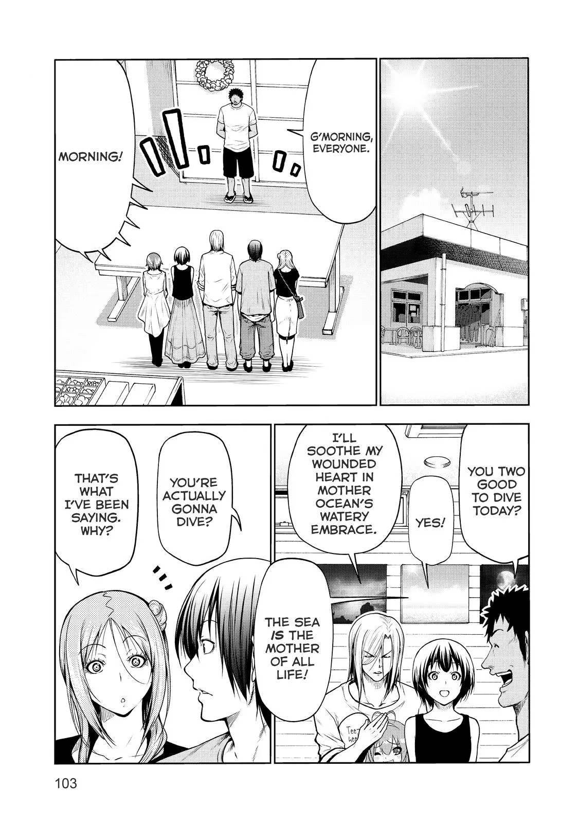 Grand Blue Dreaming Chapter 68 Page 7