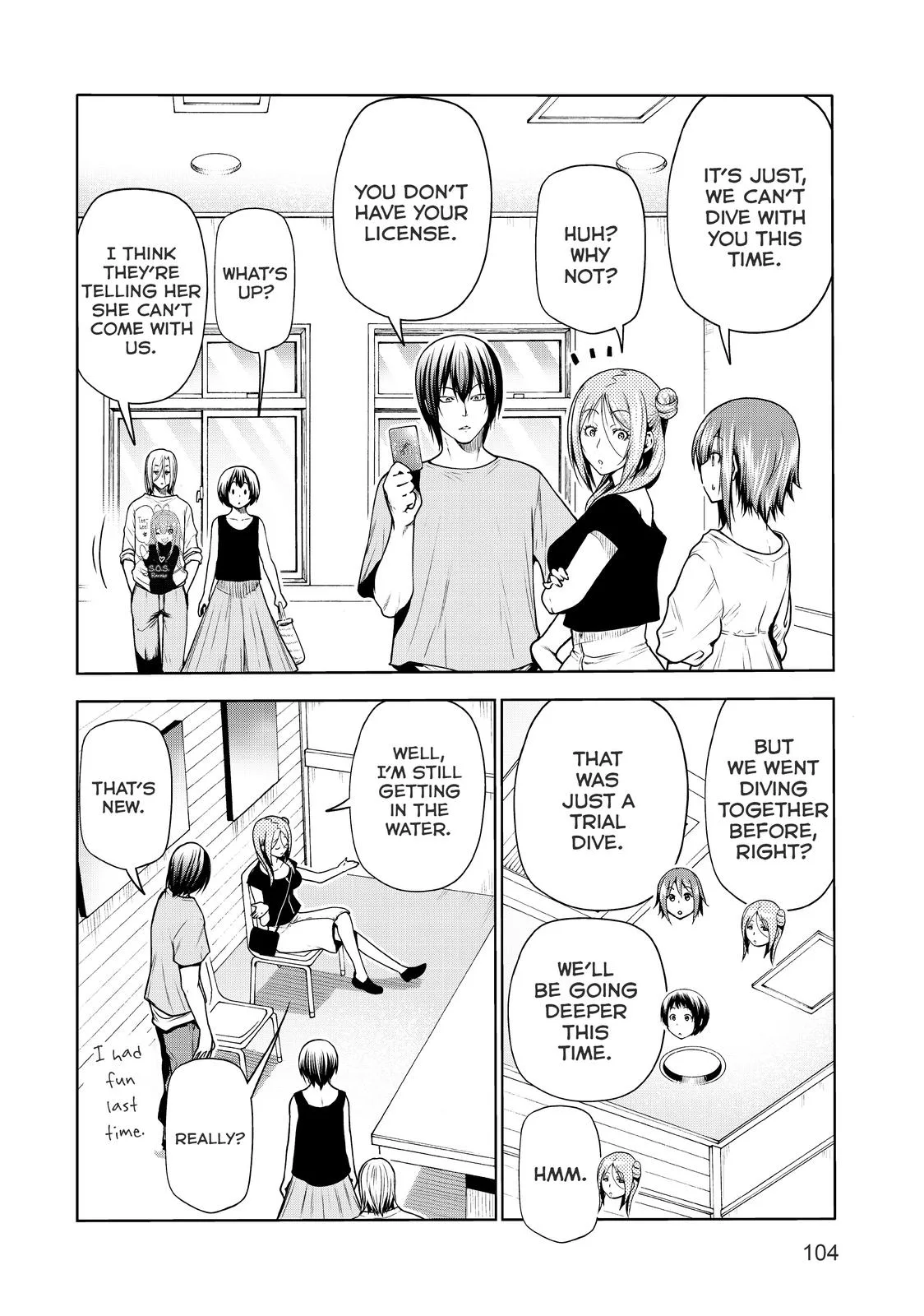 Grand Blue Dreaming Chapter 68 Page 8