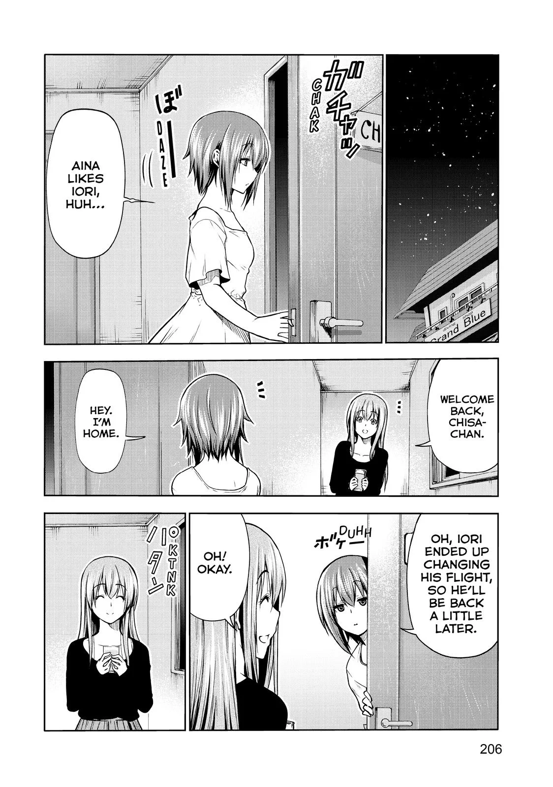 Grand Blue Dreaming Chapter 69 Page 56