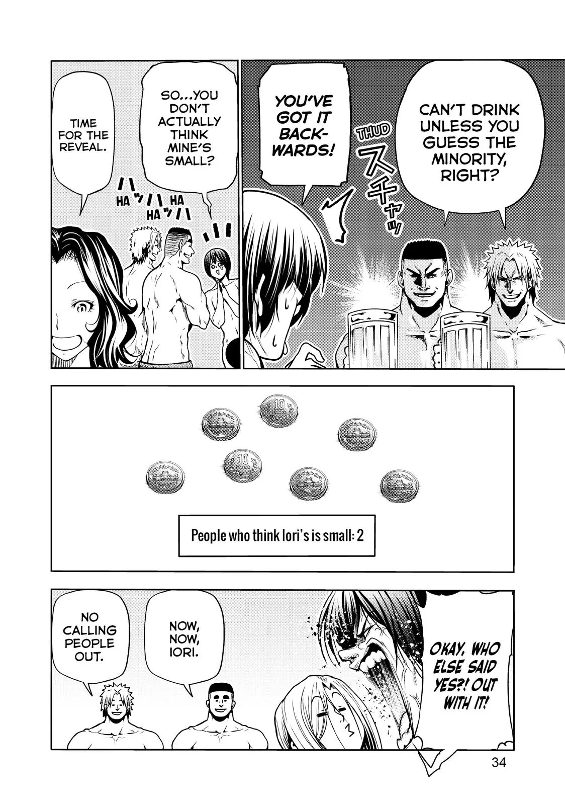 Grand Blue Dreaming Chapter 70 Page 34