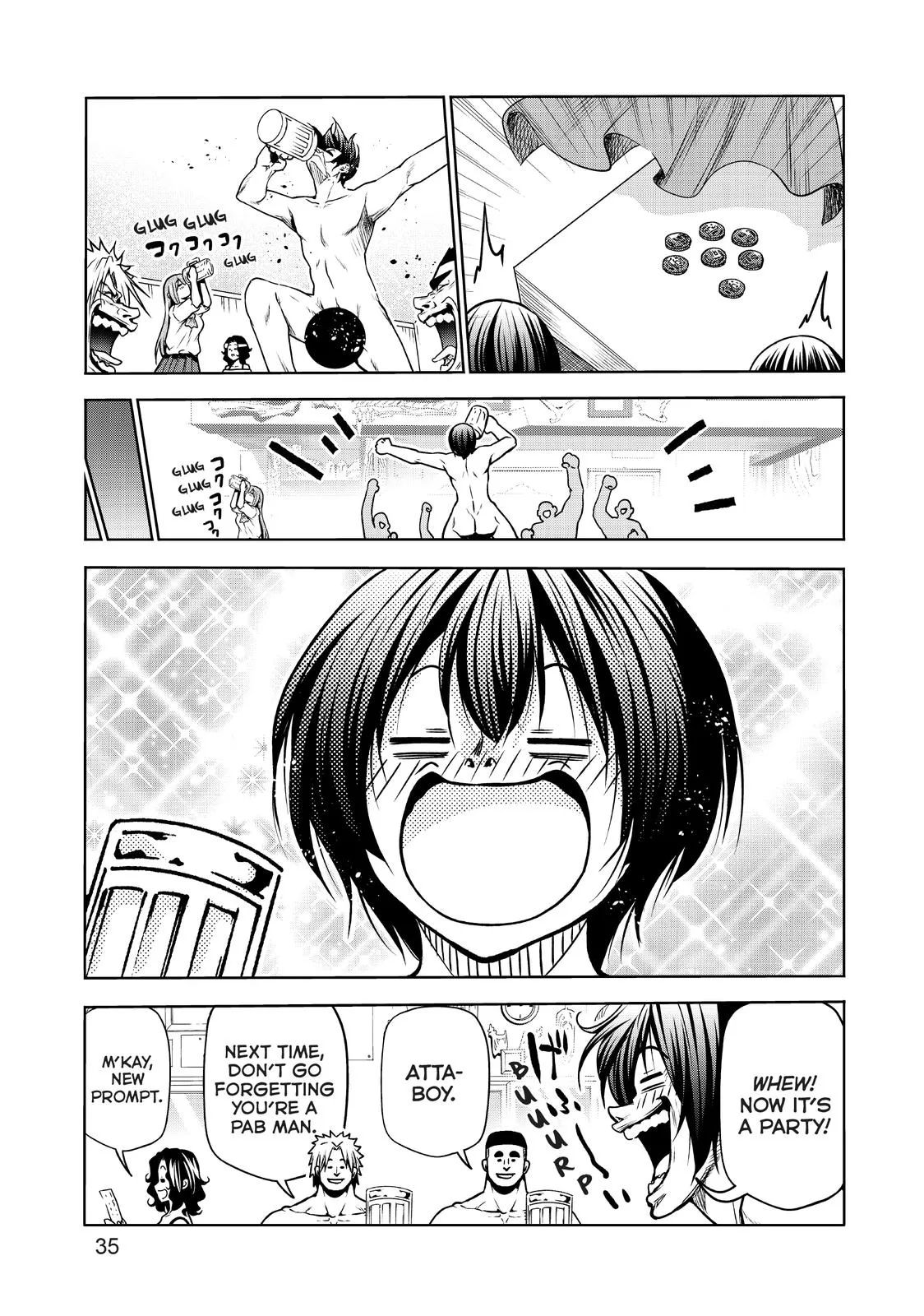 Grand Blue Dreaming Chapter 70 Page 35