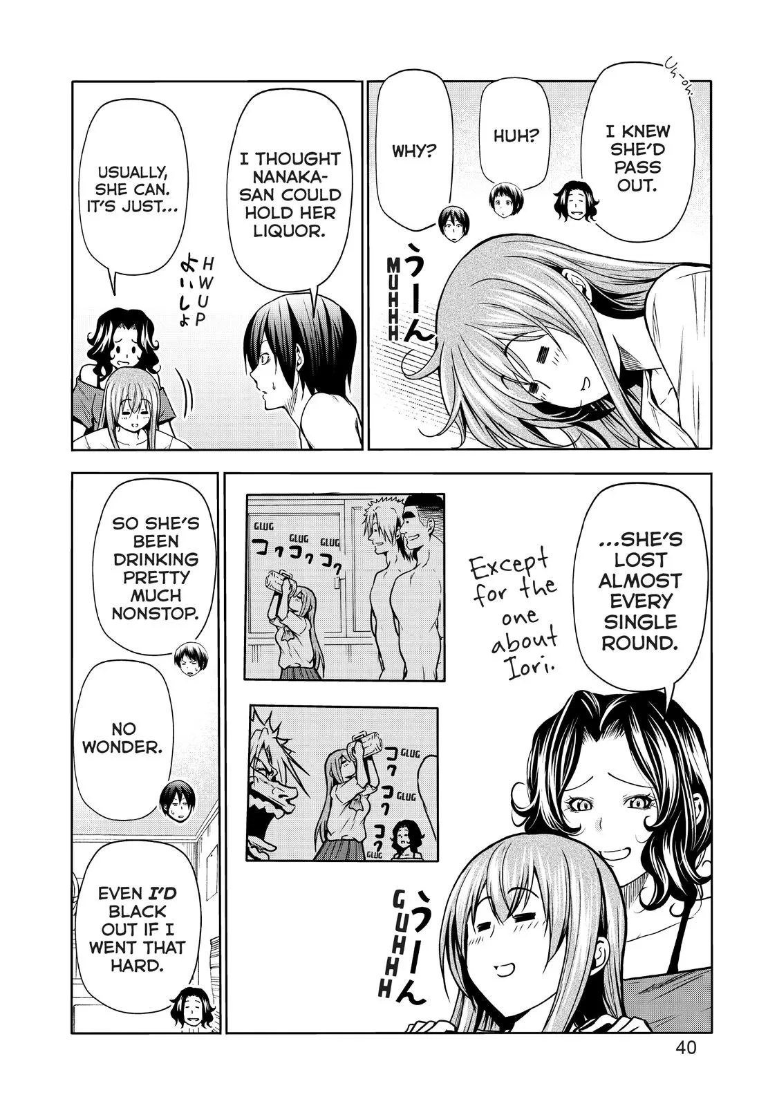 Grand Blue Dreaming Chapter 70 Page 40