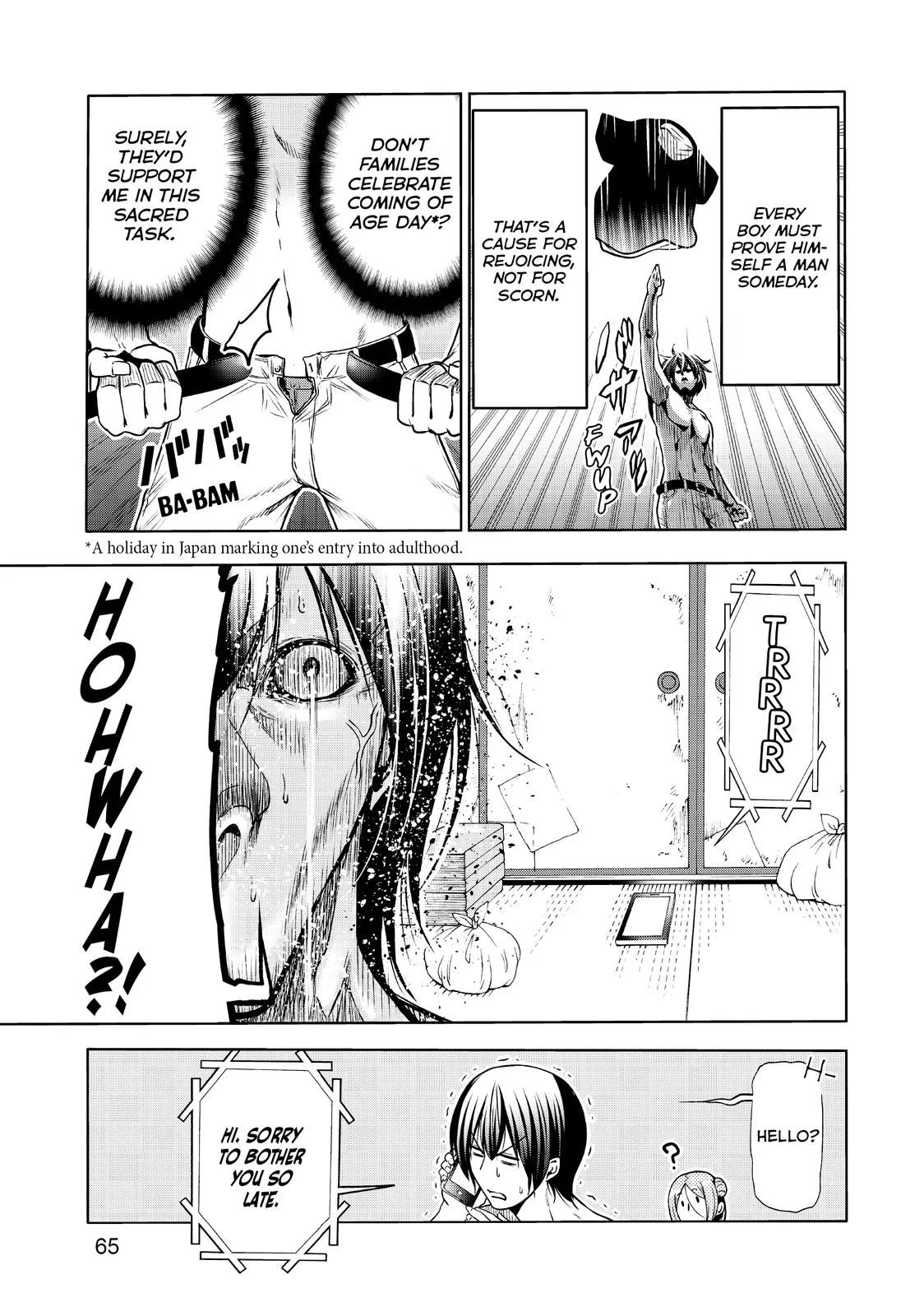Grand Blue Dreaming Chapter 71 Page 21