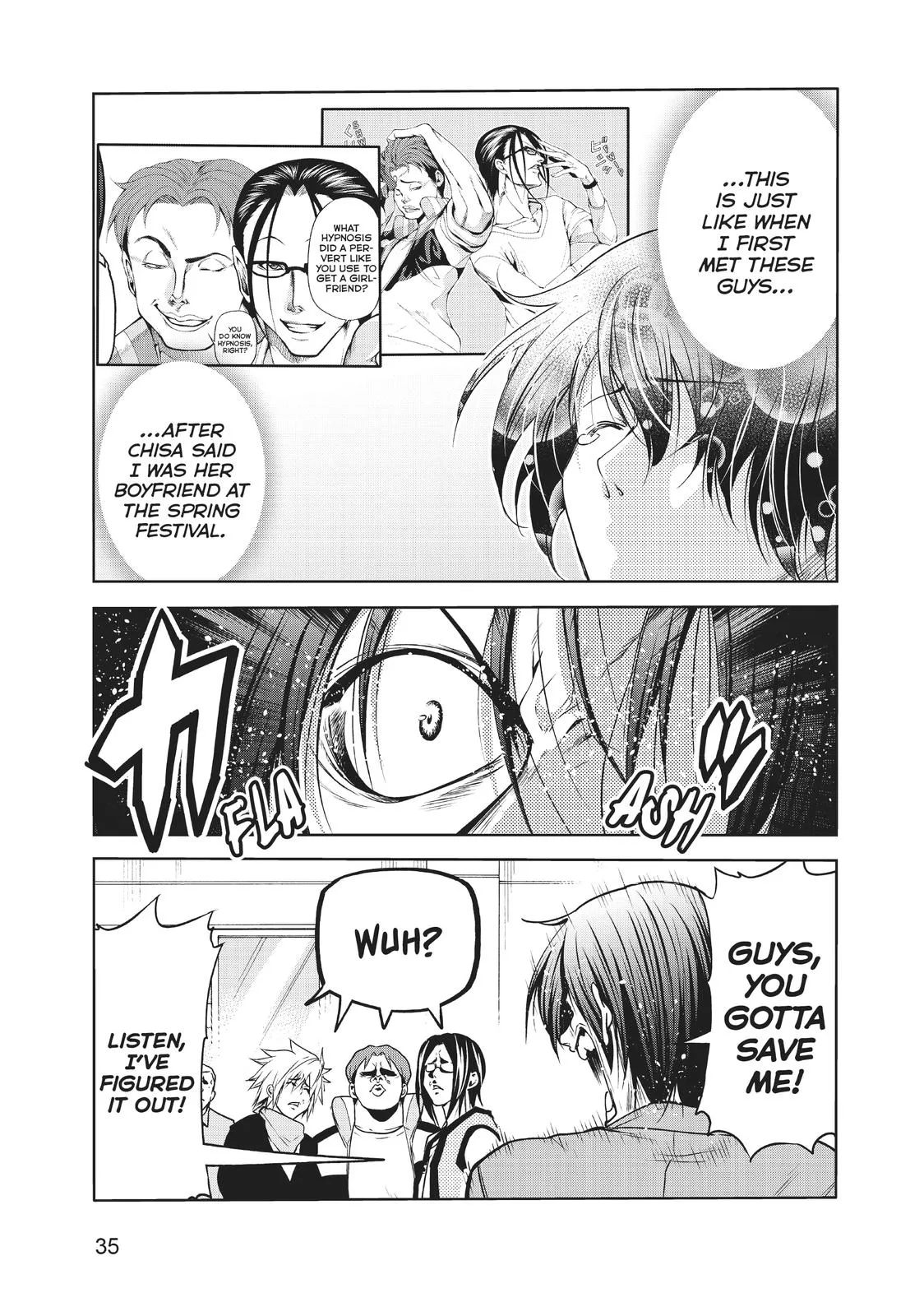 Grand Blue Dreaming Chapter 74 Page 36