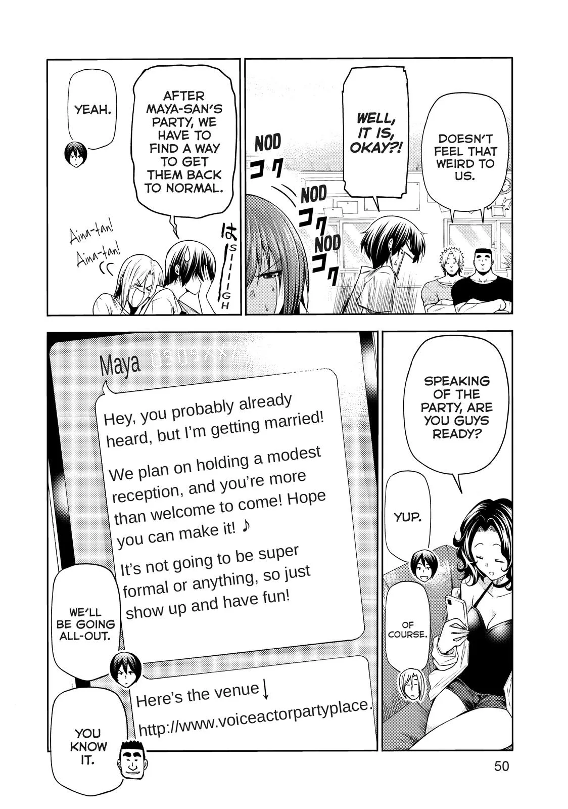 Grand Blue Dreaming Chapter 75 Page 8
