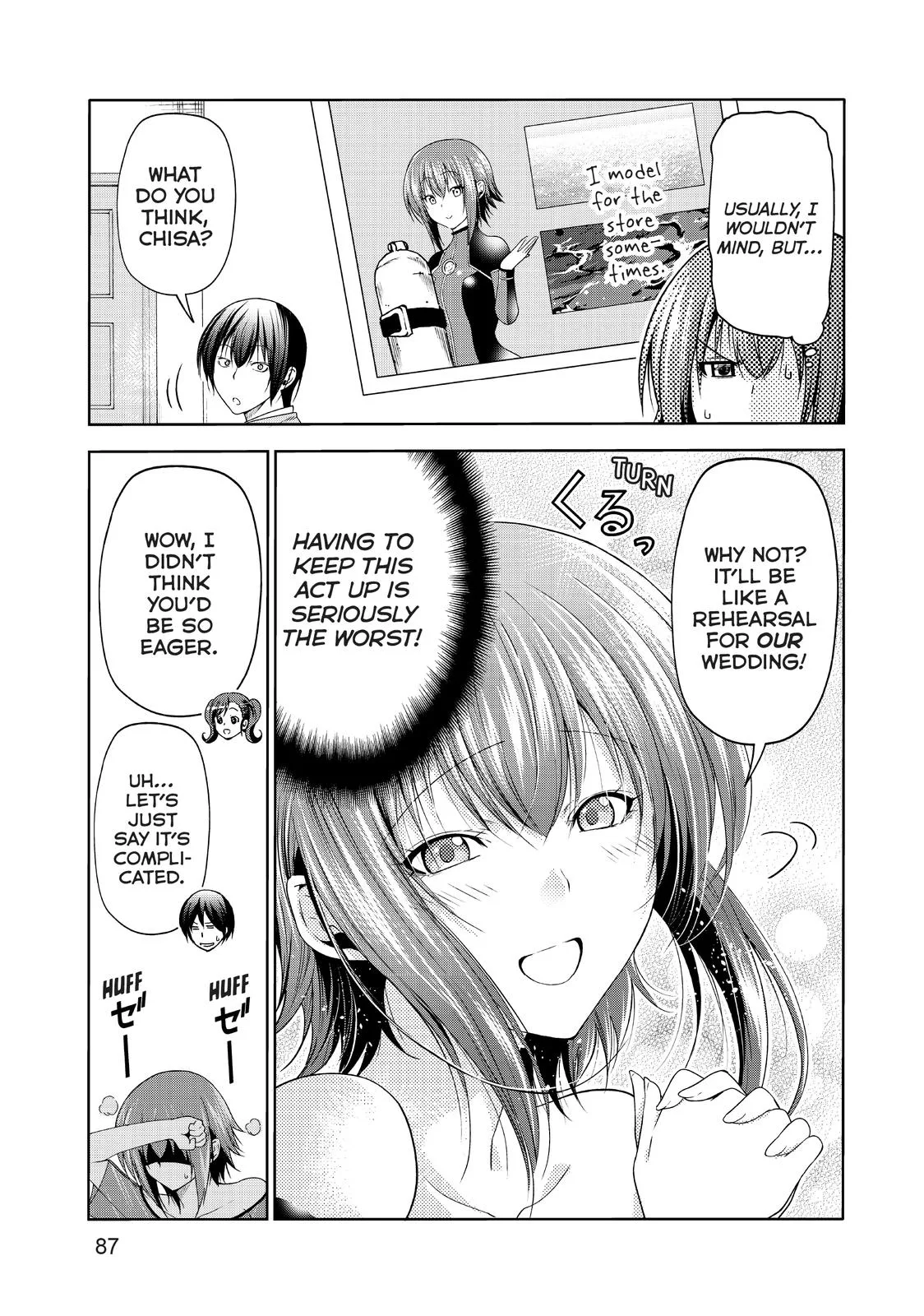 Grand Blue Dreaming Chapter 76 Page 11