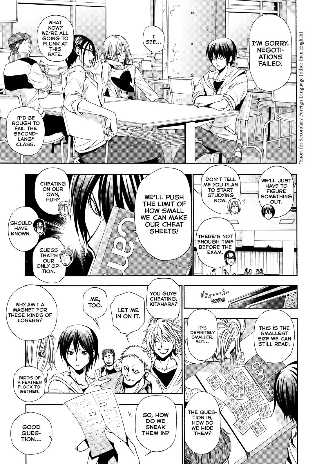 Grand Blue Dreaming Chapter 8.5 Page 4
