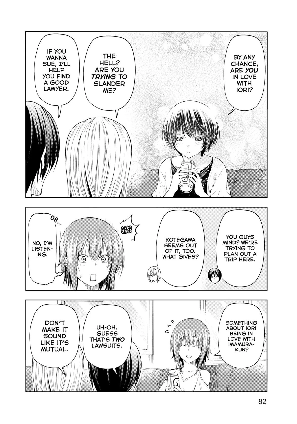 Grand Blue Dreaming Chapter 80 Page 4