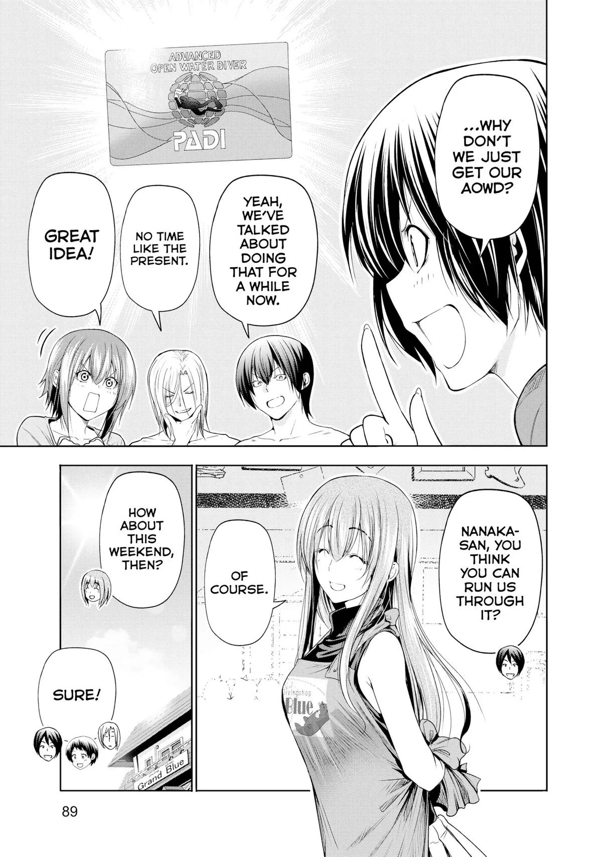 Grand Blue Dreaming Chapter 80 Page 11