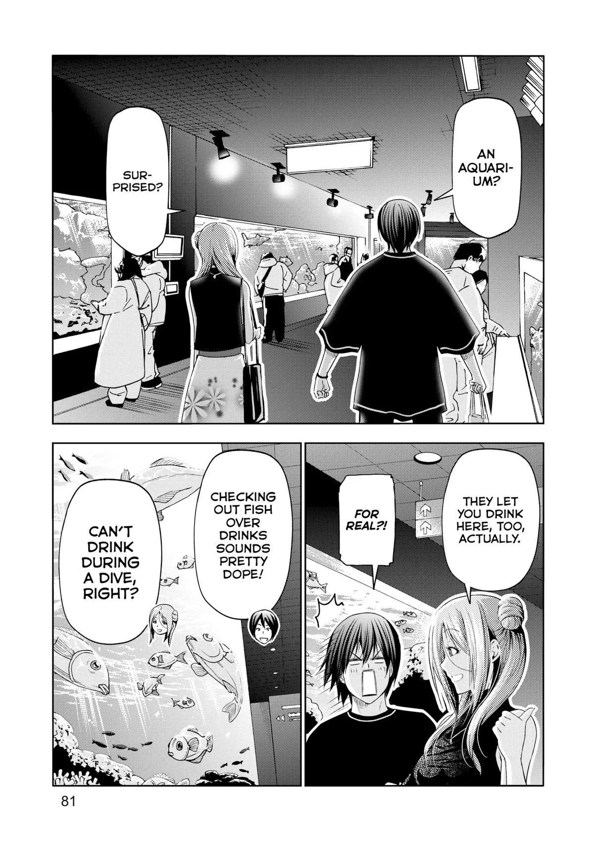 Grand Blue Dreaming Chapter 83 Page 35