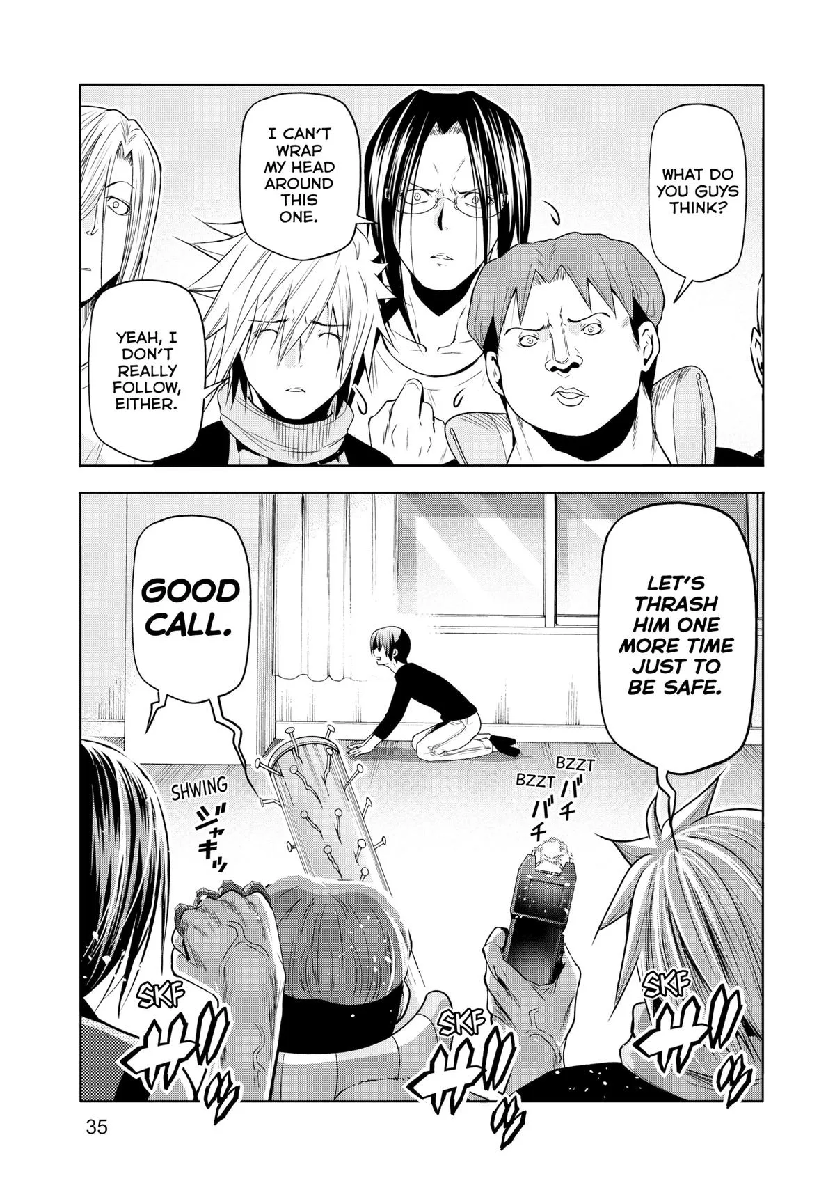 Grand Blue Dreaming Chapter 86 Page 35