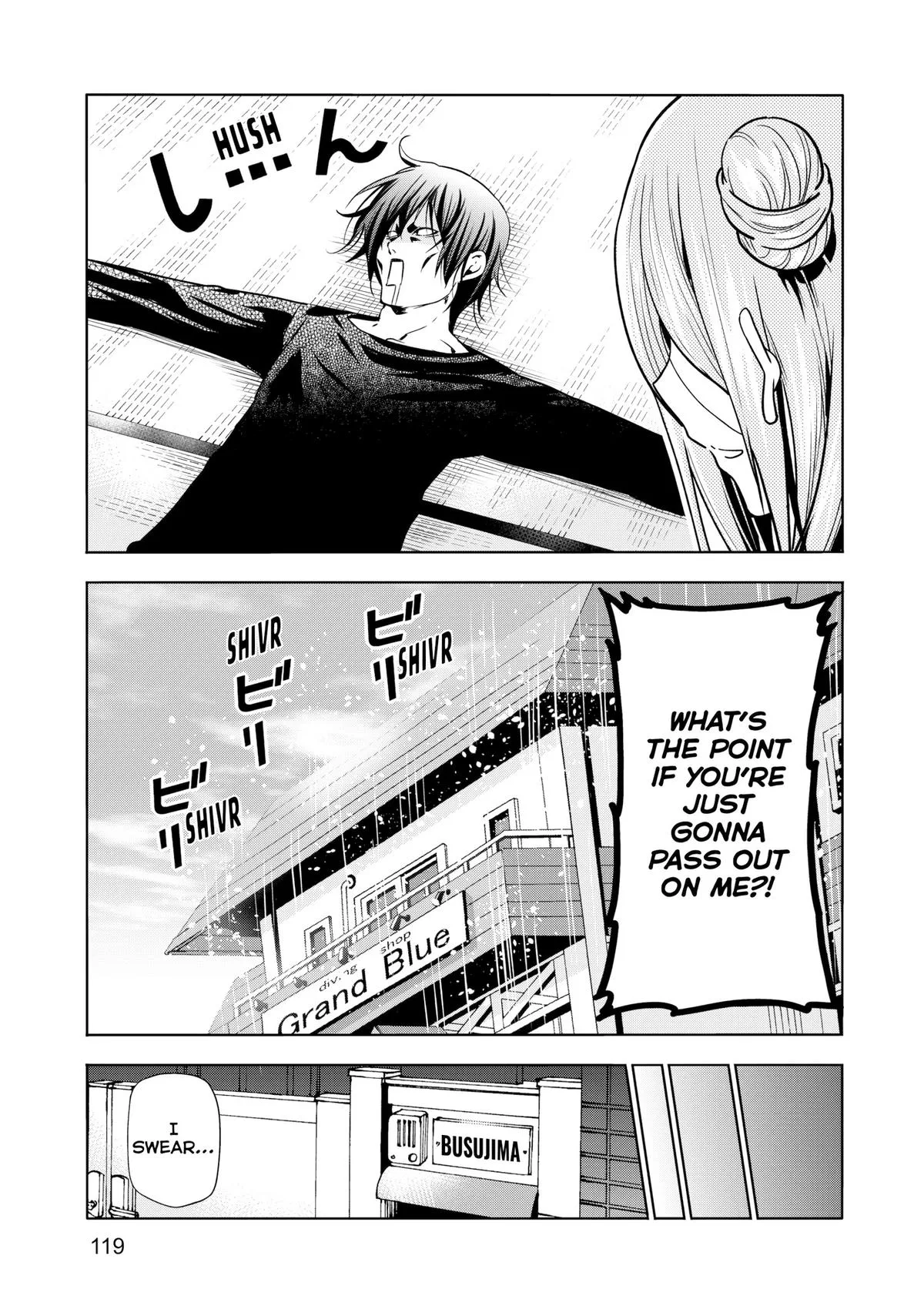 Grand Blue Dreaming Chapter 88 Page 38