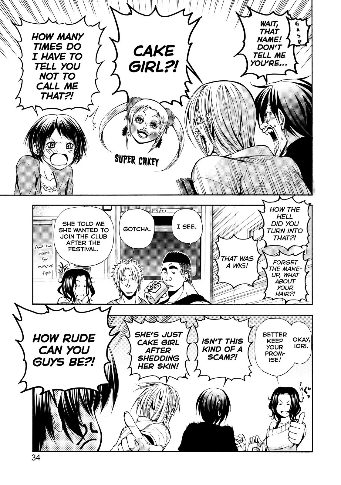 Grand Blue Dreaming Chapter 9 Page 34