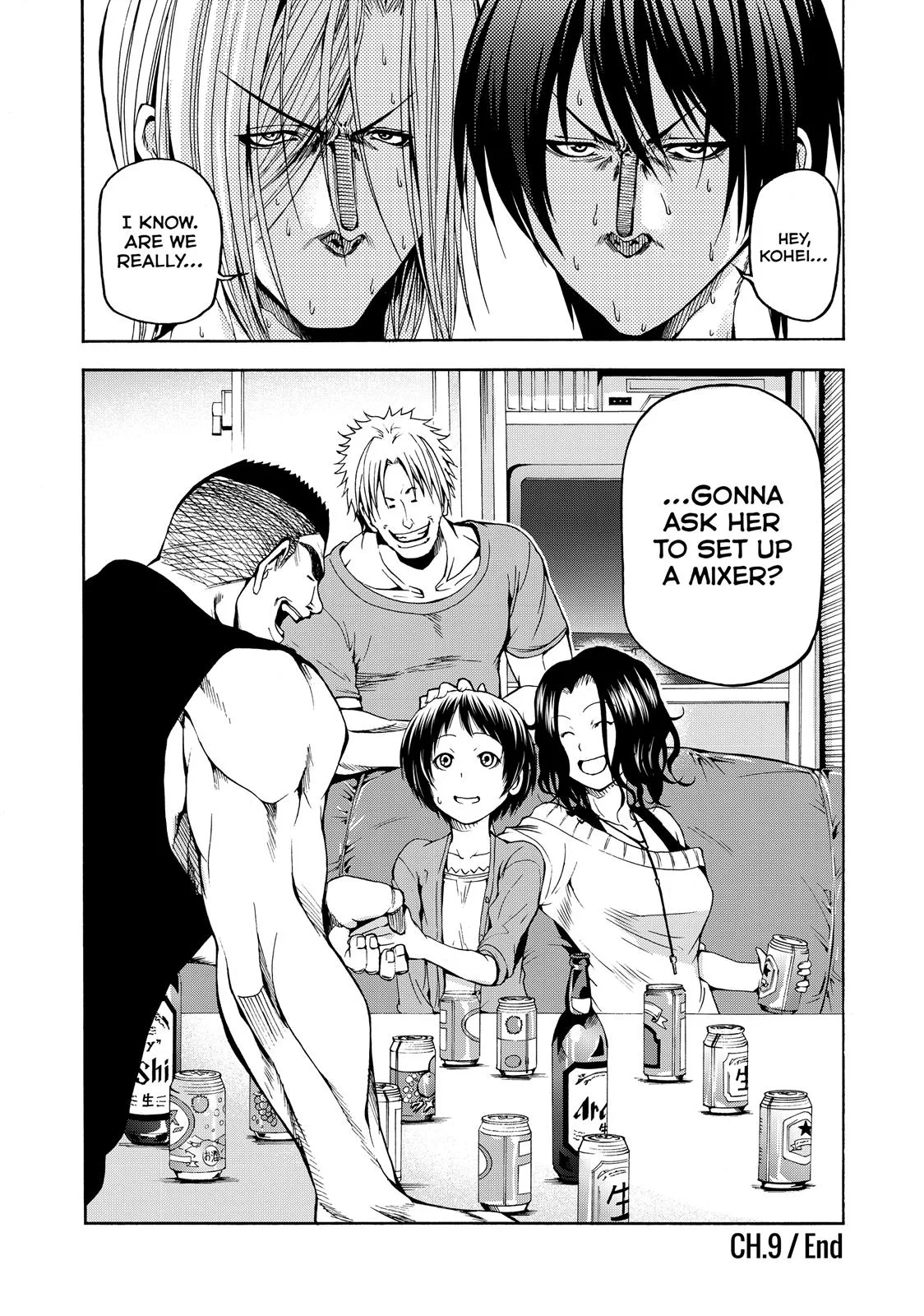 Grand Blue Dreaming Chapter 9 Page 36