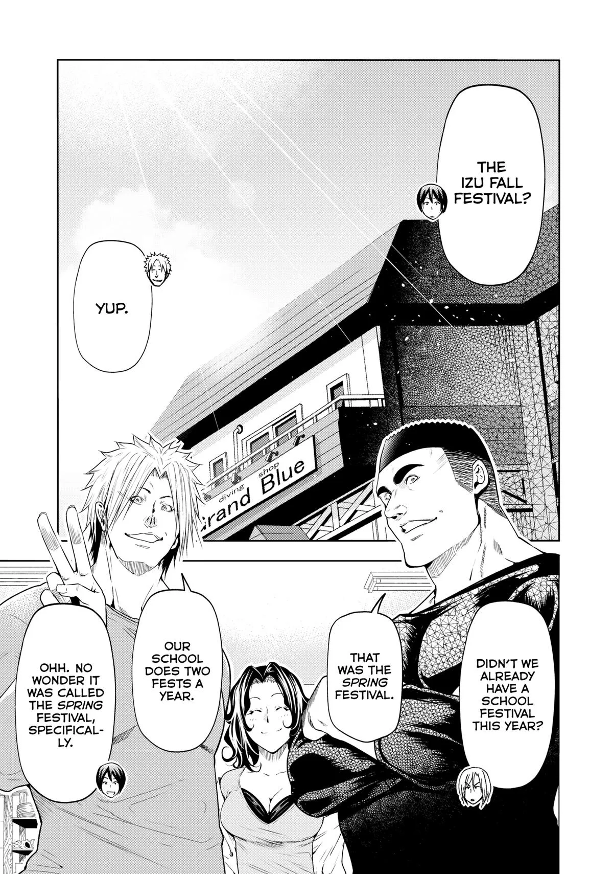 Grand Blue Dreaming Chapter 91 Page 3