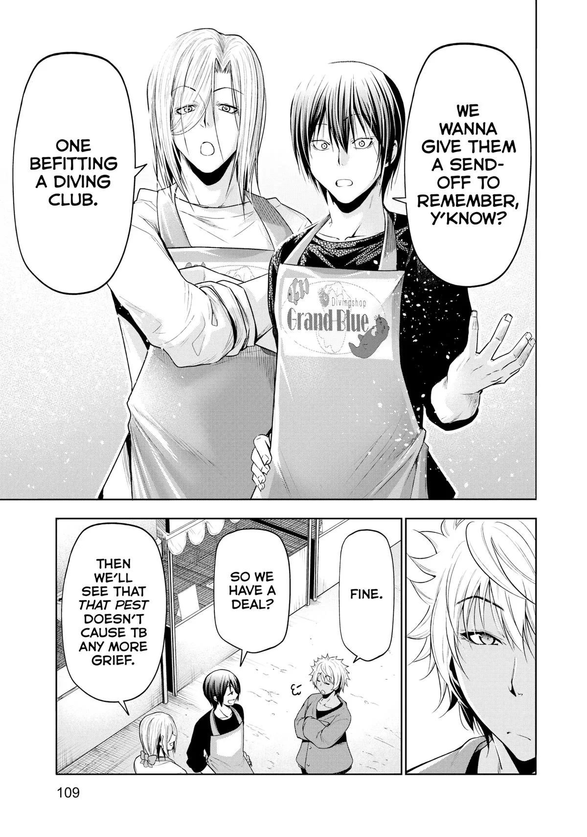 Grand Blue Dreaming Chapter 92 Page 32