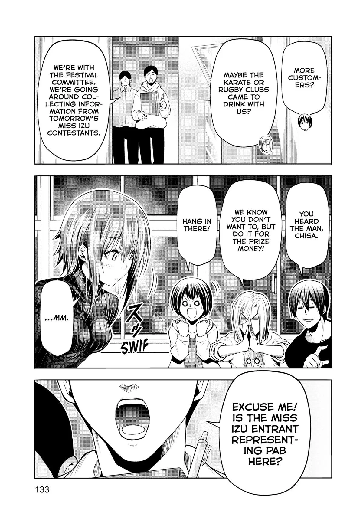 Grand Blue Dreaming Chapter 92 Page 55