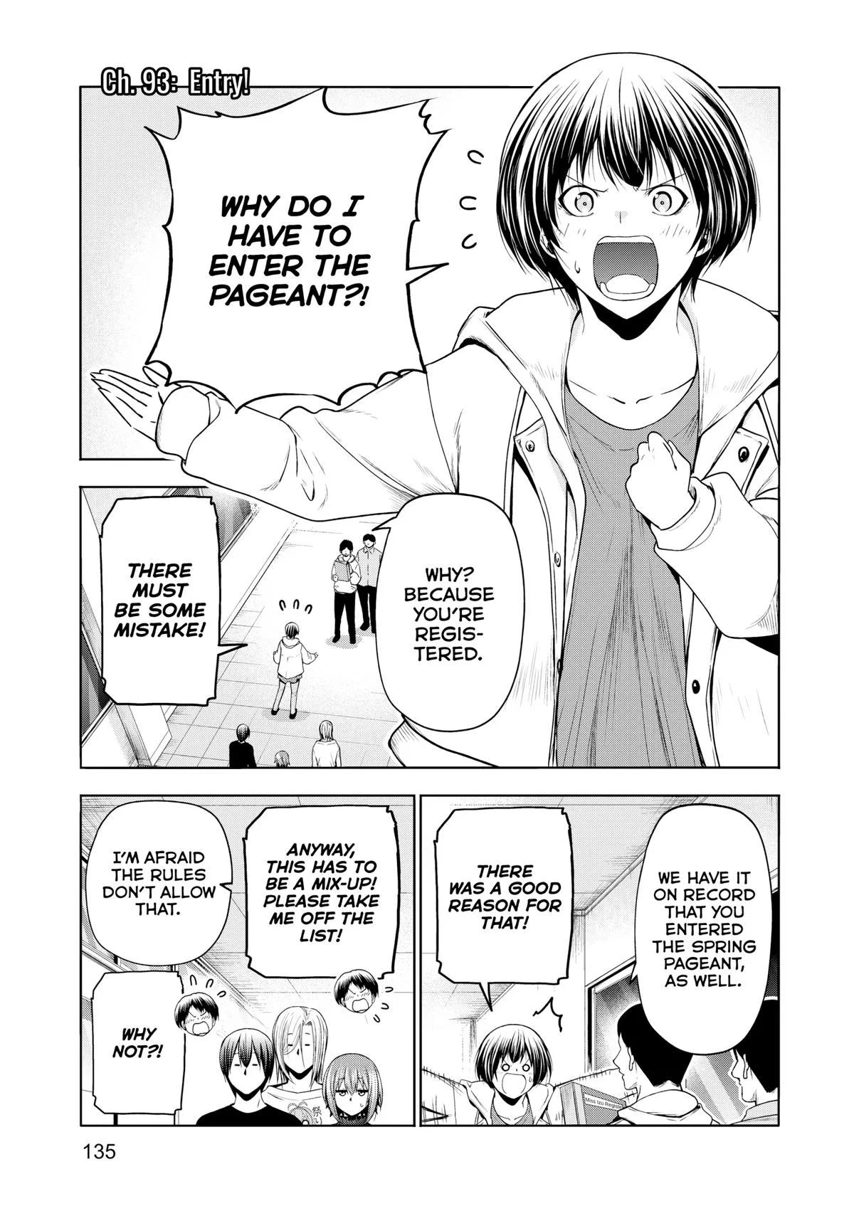 Grand Blue Dreaming Chapter 93 Page 1