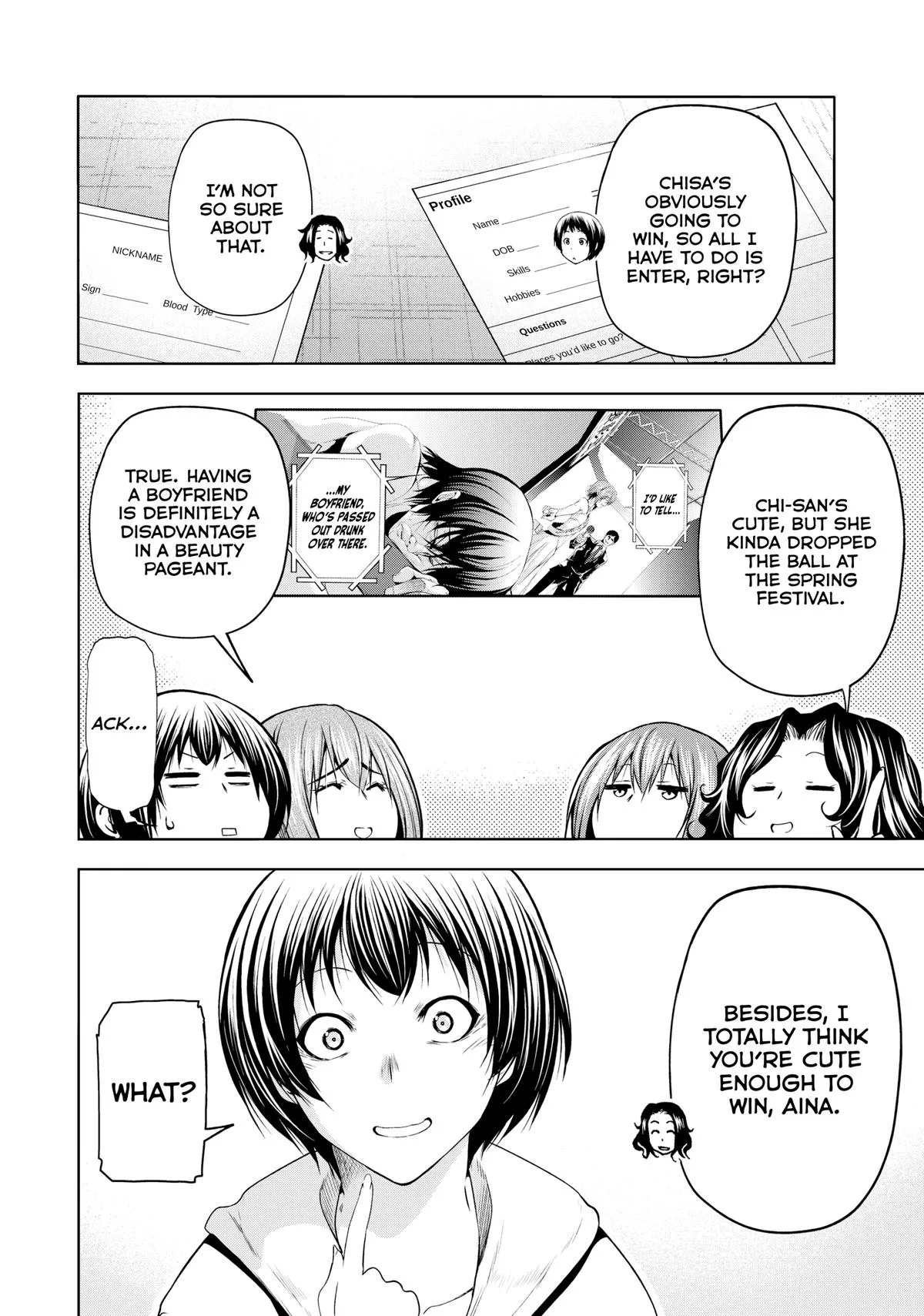 Grand Blue Dreaming Chapter 93 Page 12
