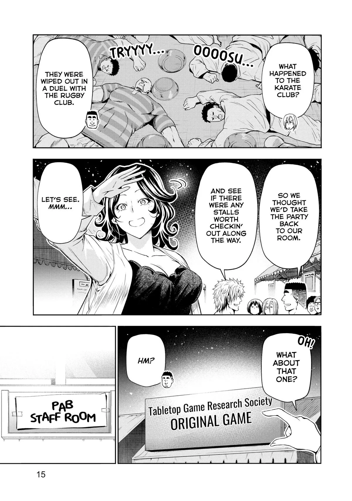 Grand Blue Dreaming Chapter 95 Page 17