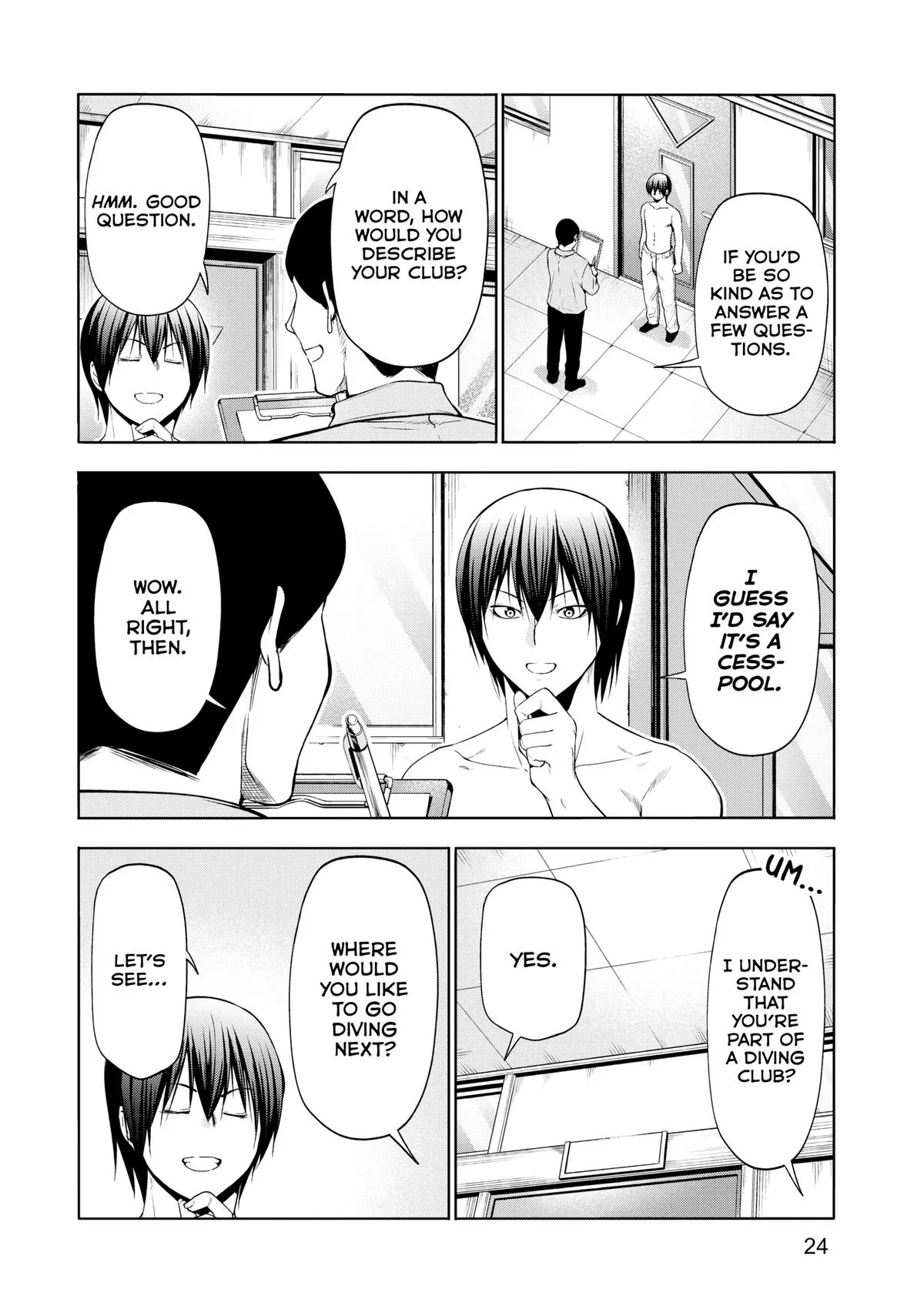 Grand Blue Dreaming Chapter 95 Page 26