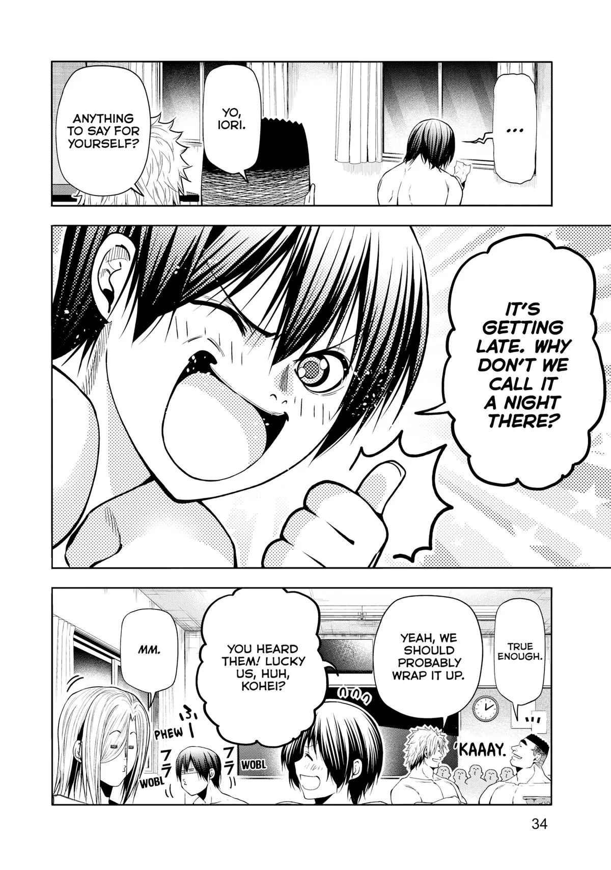 Grand Blue Dreaming Chapter 95 Page 36