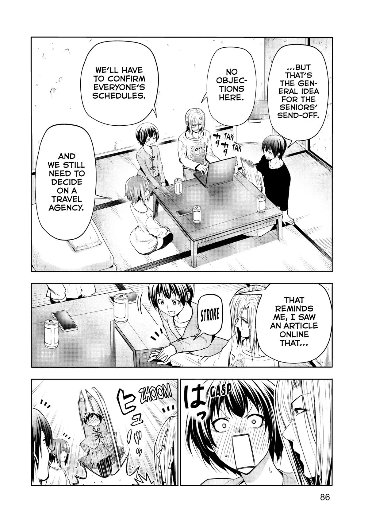 Grand Blue Dreaming Chapter 97 Page 14