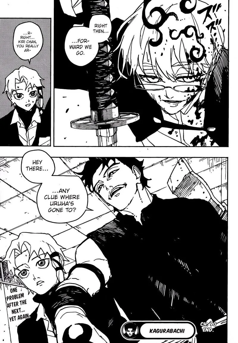 Kagura Bachi Chapter 90 Page 20