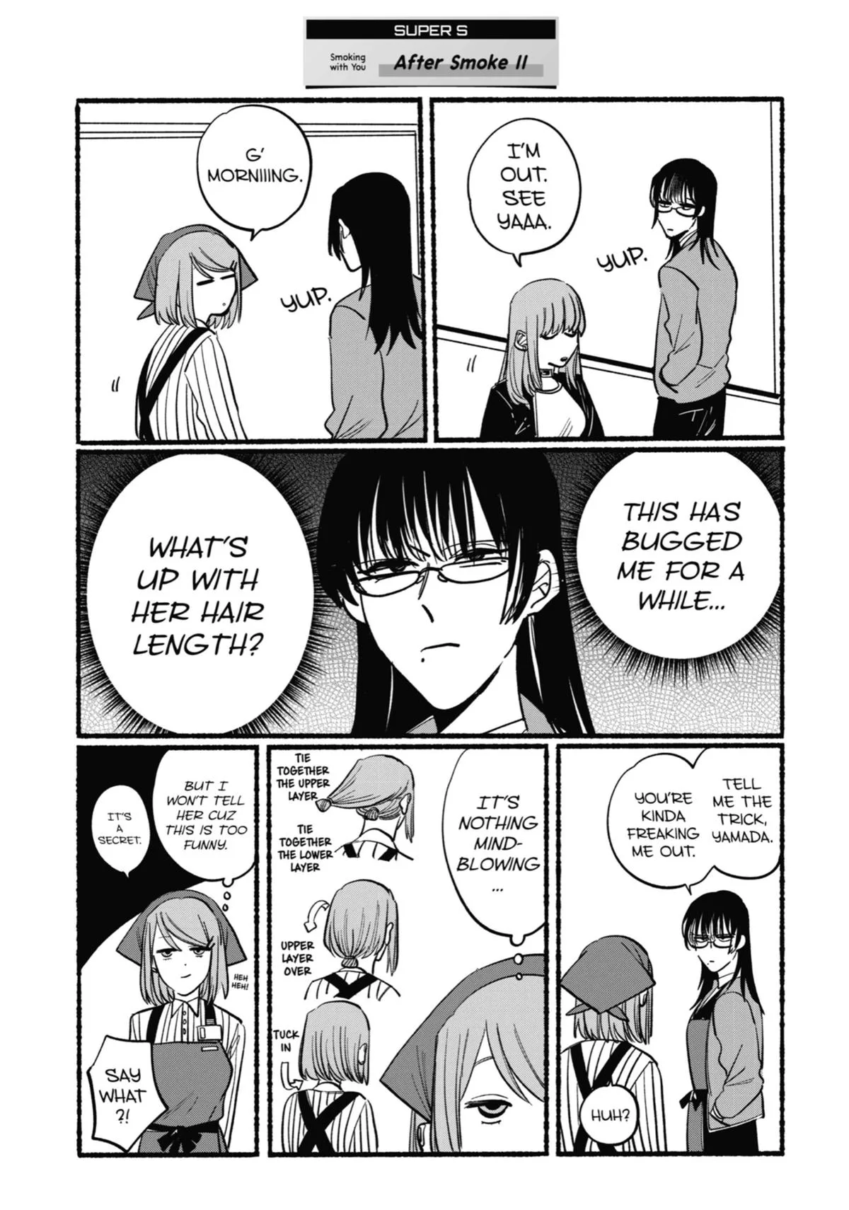Smoking Behind the Supermarket with You Chapter 12 Page 13
