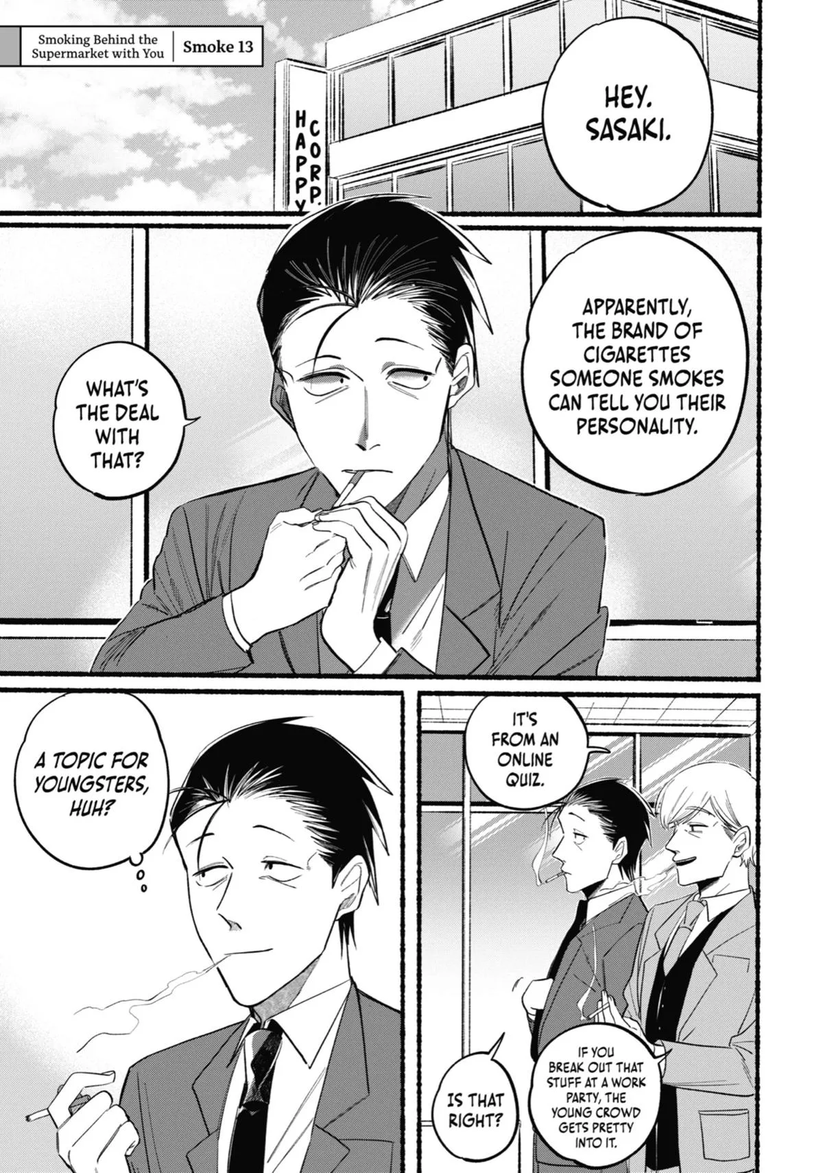 Smoking Behind the Supermarket with You Chapter 13 Page 1
