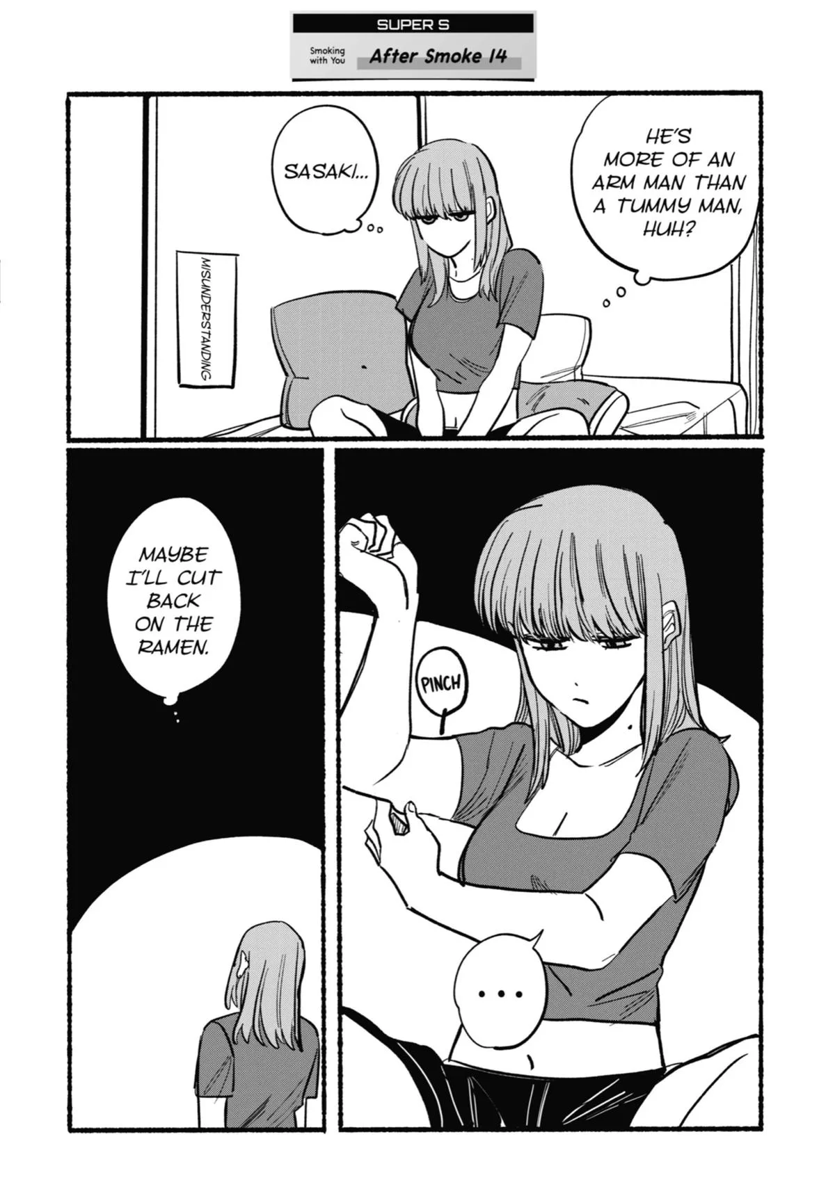 Smoking Behind the Supermarket with You Chapter 14 Page 14