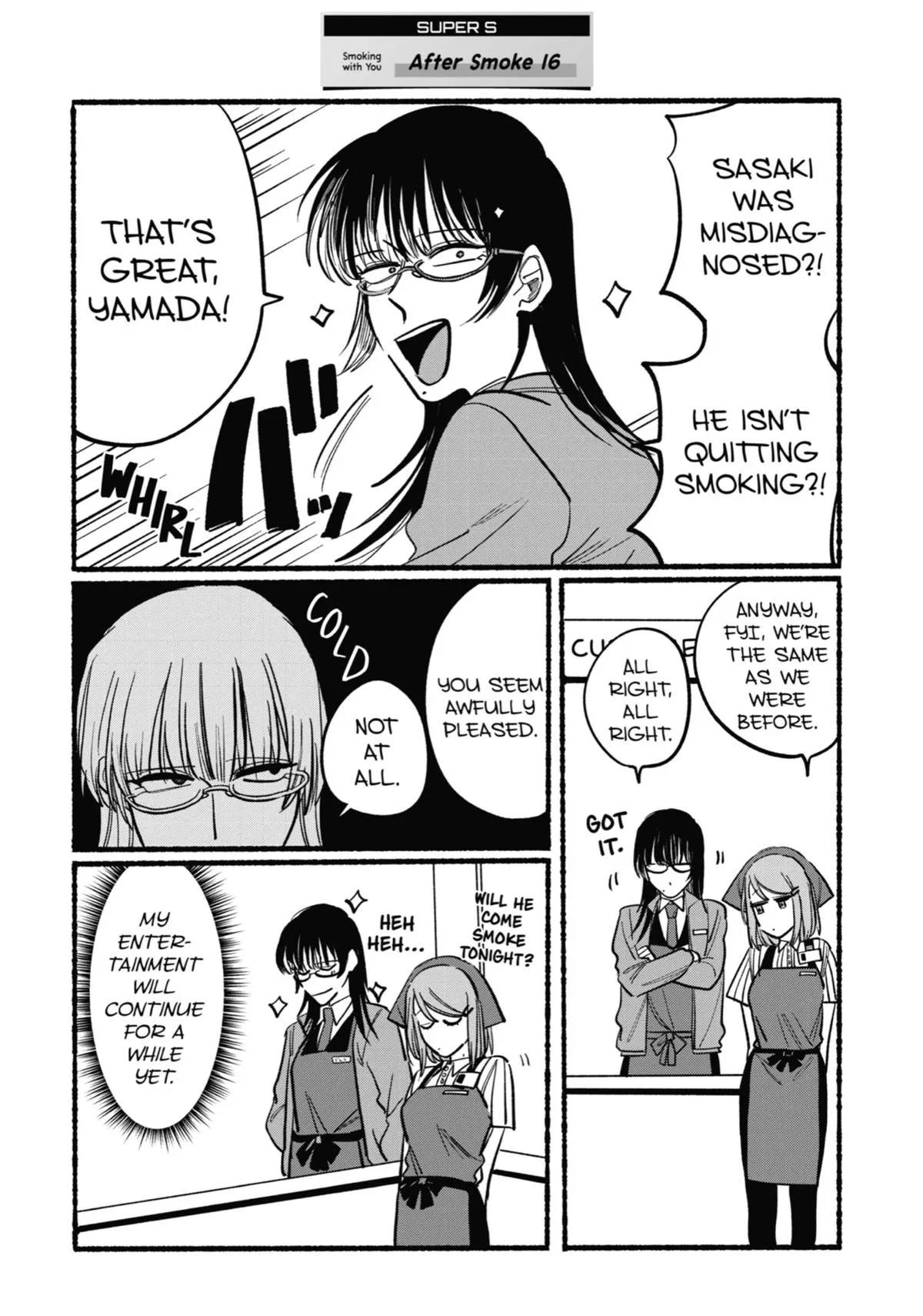 Smoking Behind the Supermarket with You Chapter 16 Page 18