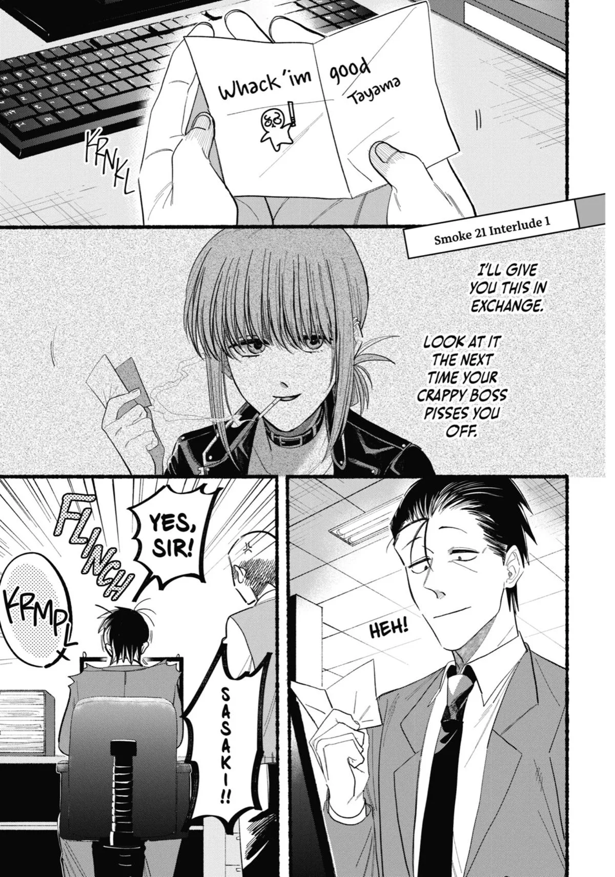 Smoking Behind the Supermarket with You Chapter 21.5 Page 1