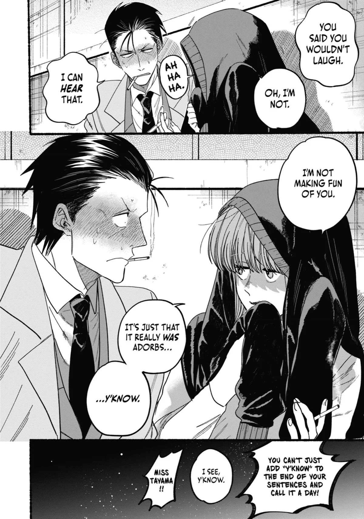 Smoking Behind the Supermarket with You Chapter 25.5 Page 8
