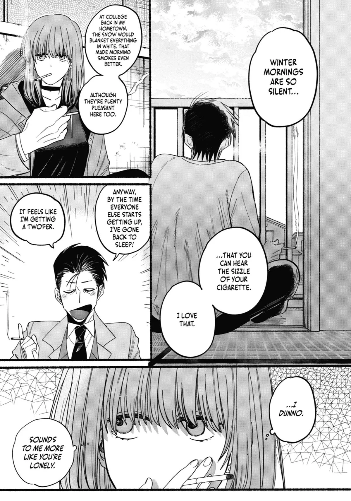 Smoking Behind the Supermarket with You Chapter 25.5 Page 11