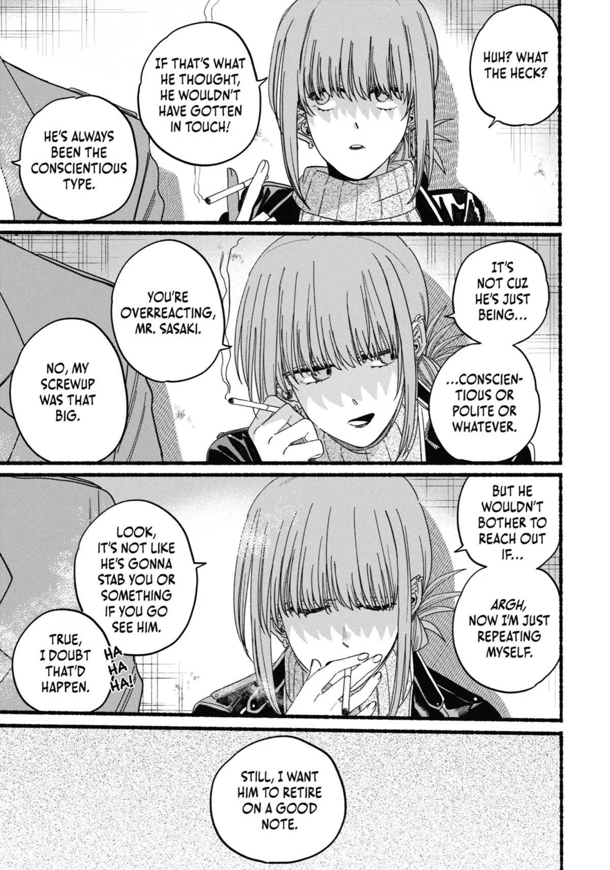 Smoking Behind the Supermarket with You Chapter 28 Page 11