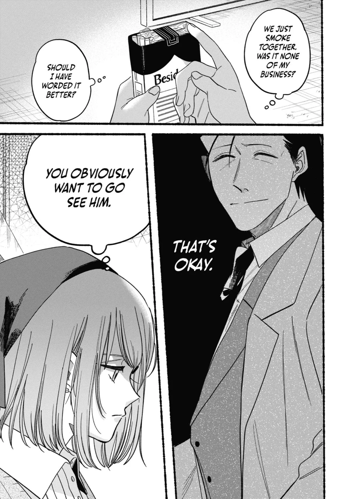 Smoking Behind the Supermarket with You Chapter 28 Page 21