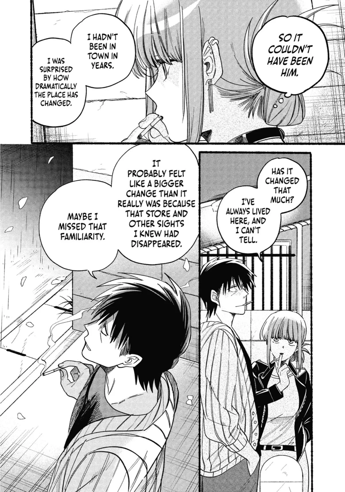 Smoking Behind the Supermarket with You Chapter 33 Page 12