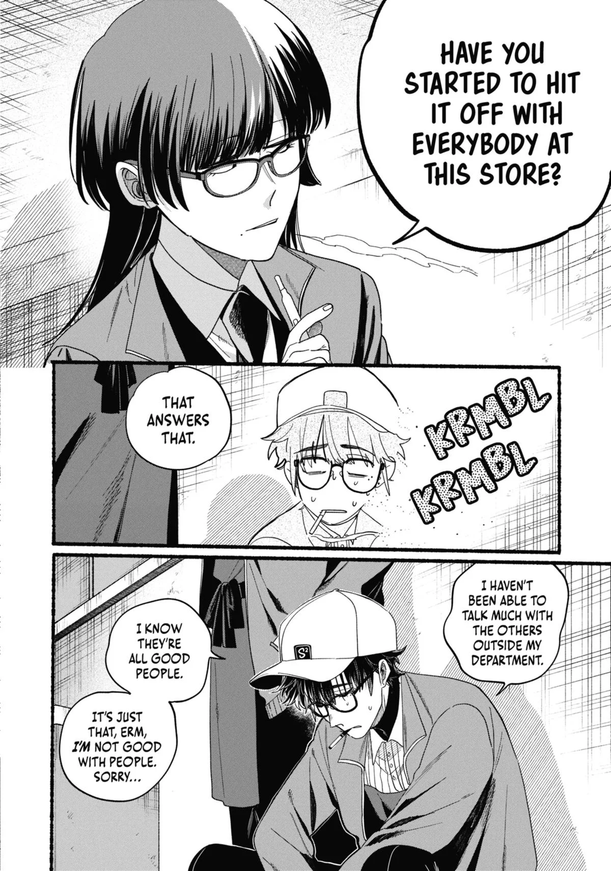 Smoking Behind the Supermarket with You Chapter 36.5 Page 6