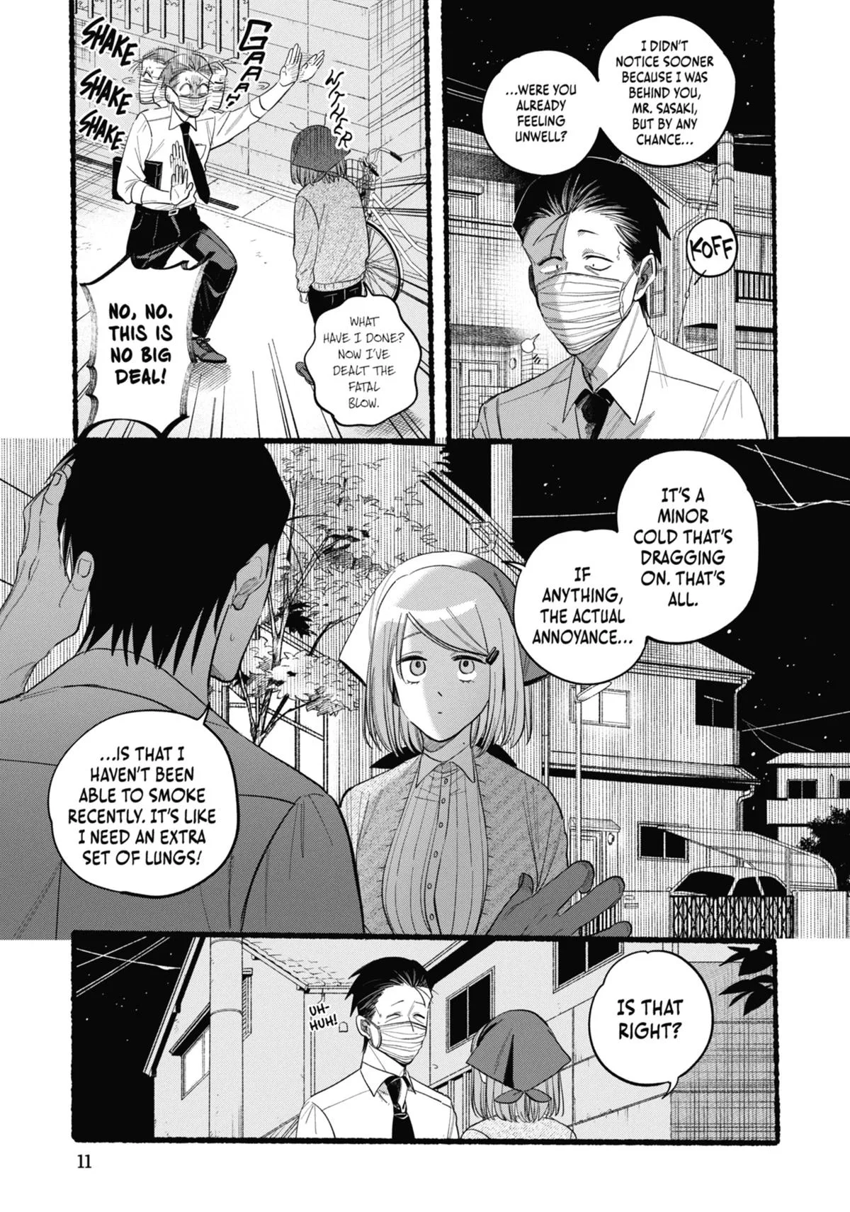 Smoking Behind the Supermarket with You Chapter 39 Page 11