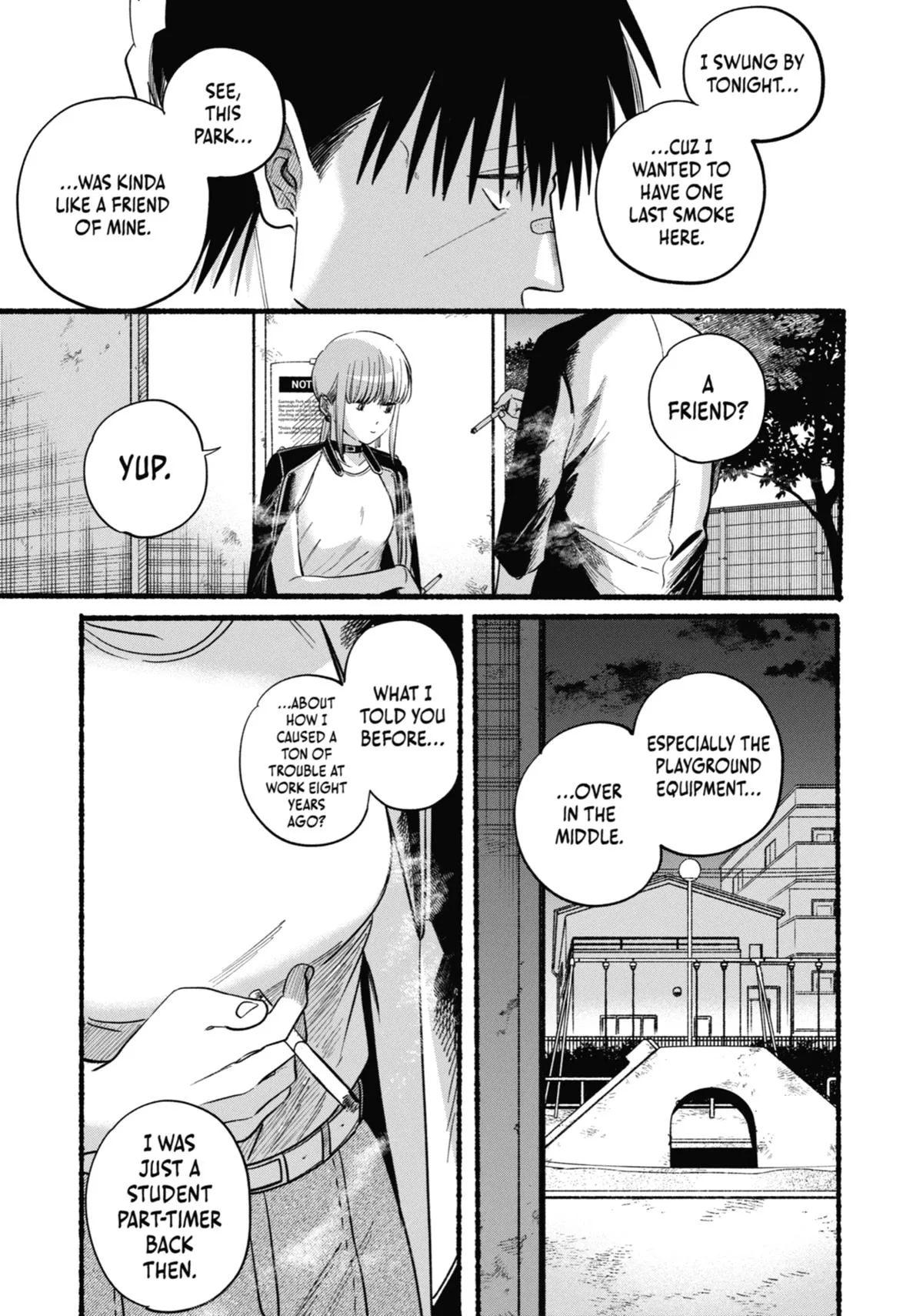 Smoking Behind the Supermarket with You Chapter 46 Page 21