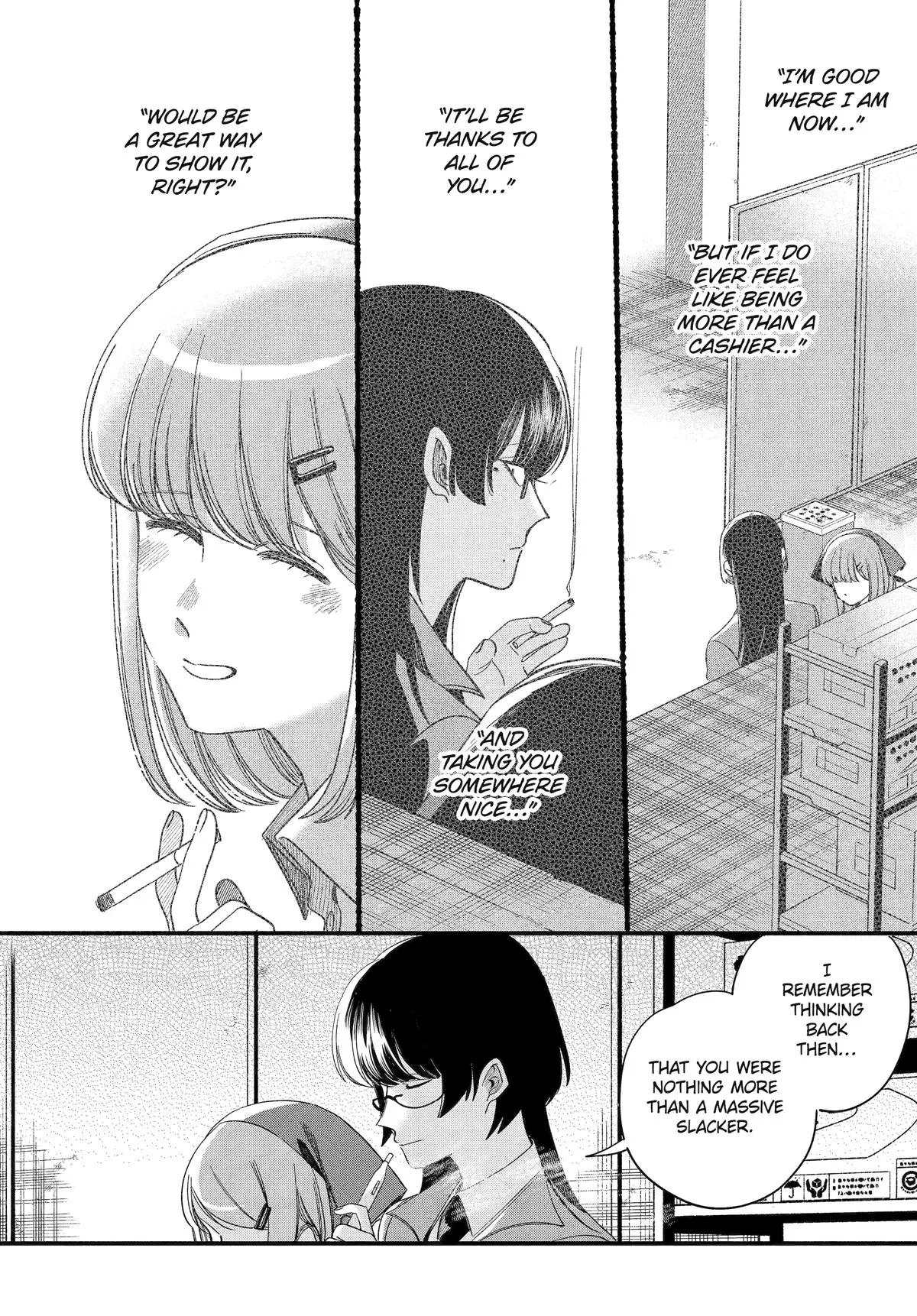 Smoking Behind the Supermarket with You Chapter 55 Page 14