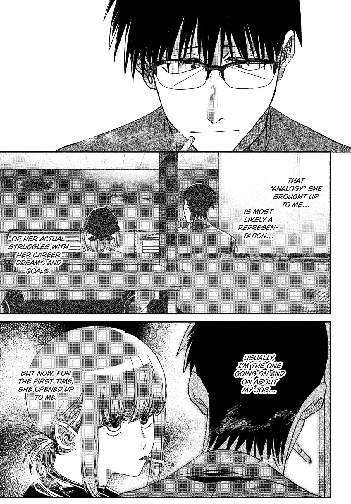 Smoking Behind the Supermarket with You Chapter 57 Page 4