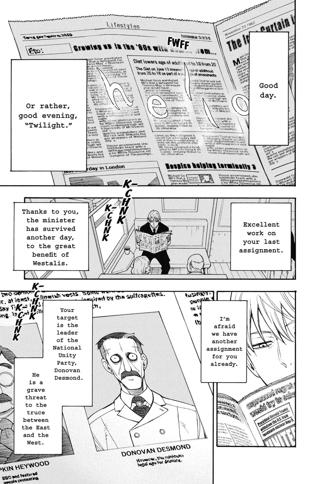 Spy x Family Chapter 1 Page 13