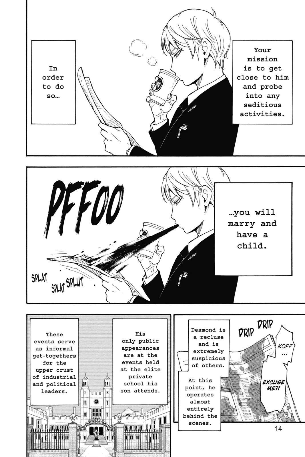 Spy x Family Chapter 1 Page 14